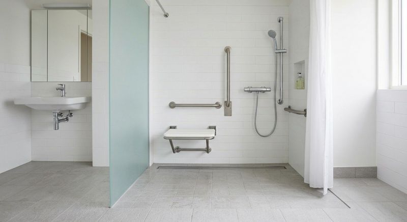 Handicap Shower Installation in Portland, ME