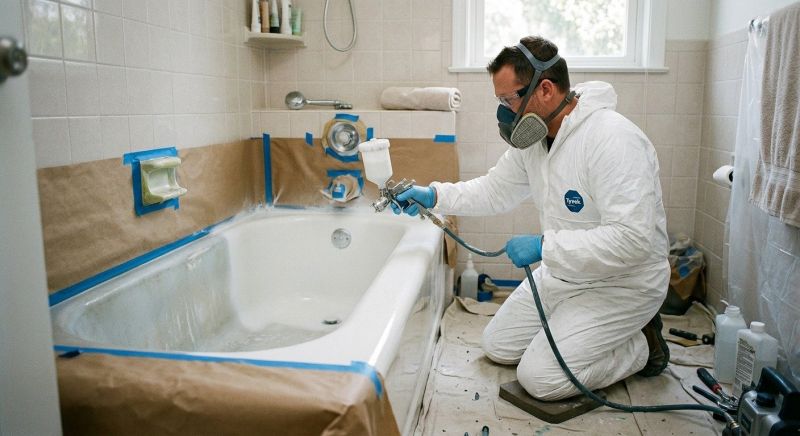 Porcelain Tub Resurfacing in Wausau, WI